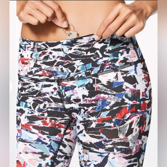 Lululemon Wunder Under Low-Rise Tight *Full-On Luxtreme 28"Culture Clash Multi 6 - Picture 5 of 11